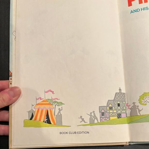 VTG 1973 Walt Disney's Pinocchio and His Puppet Show Adventure, HC, VG - Picture 4 of 5